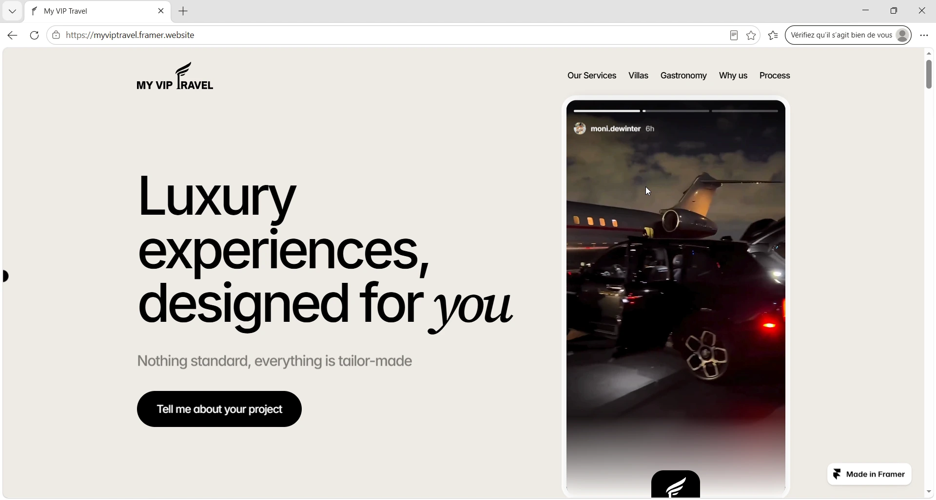 MyVIPTravel — visuel 2